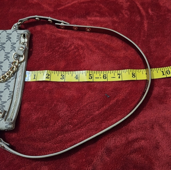 Michael Kors-Beige and Gray-Fanny Pack Belt Bag - Picture 3 of 14